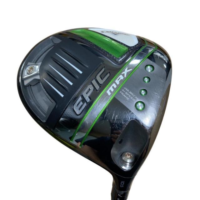 【中古】 キャロウェイ EPIC MAX 10.5° ドライバー DR 純正特注シャフト (フレックスS) メンズ 男性用 右利き 右用 Cランク ゴルフクラブ