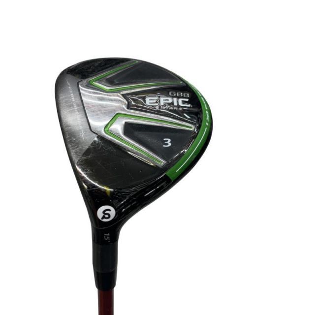 【中古】 キャロウェイ GBB EPIC STAR 3W レフティ フェアウェイウッド FW Speeder EVOLUTION III FW 50 (フレックスS) メンズ 男性用 左利き レフティ 左用 Cランク ゴルフクラブ