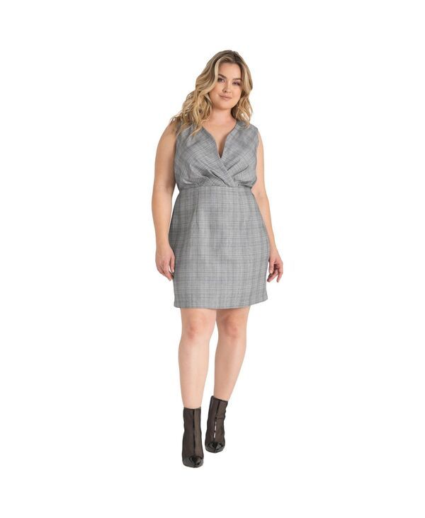 スタンダーズ アンド プラクティス レディース トップス ワンピース Vネック プラスサイズ ノースリーブ Standards Practices Plusize VNeck Sleeveless P
