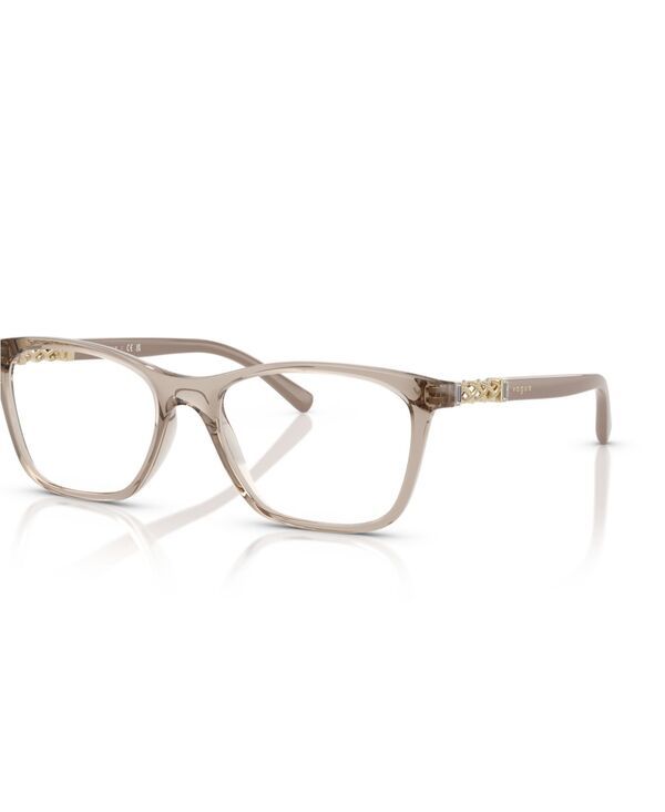 ヴォーグアイウェア レディース アクセサリー サングラス・アイウェア Vogueyewear Womens Pillow Eyeglasses VO5632B Transparent Caramel