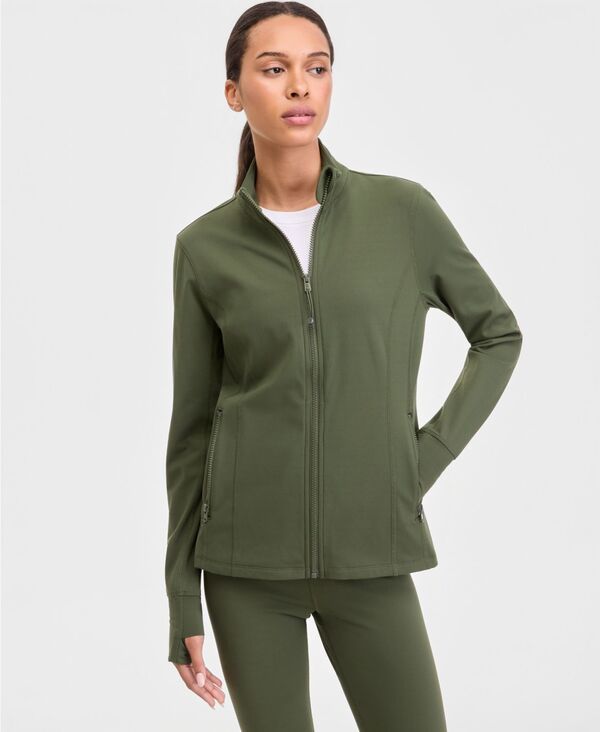 イデオロギー レディース アウター ジャケット・ブルゾン IDeology Womensoft FullZip Jacket Seaweed