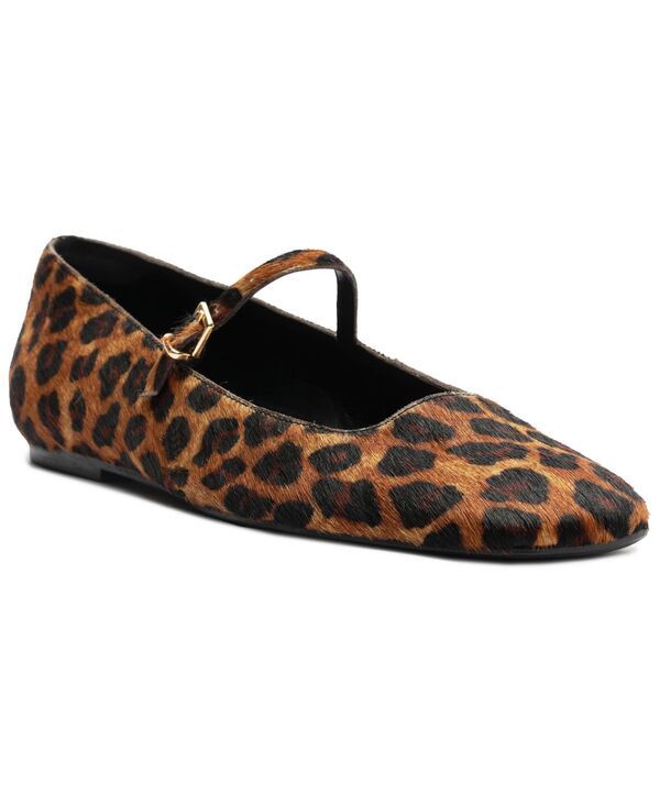 アレッツォ レディース シューズ パンプス Arezzo Womens Tori Buckled Ballet Shoes Animal Print アニマル