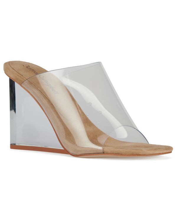 ジェフリー キャンベル レディース シューズ サンダル Jeffrey Campbell Womens Acetate Vinyl Wedge Sandals Clear