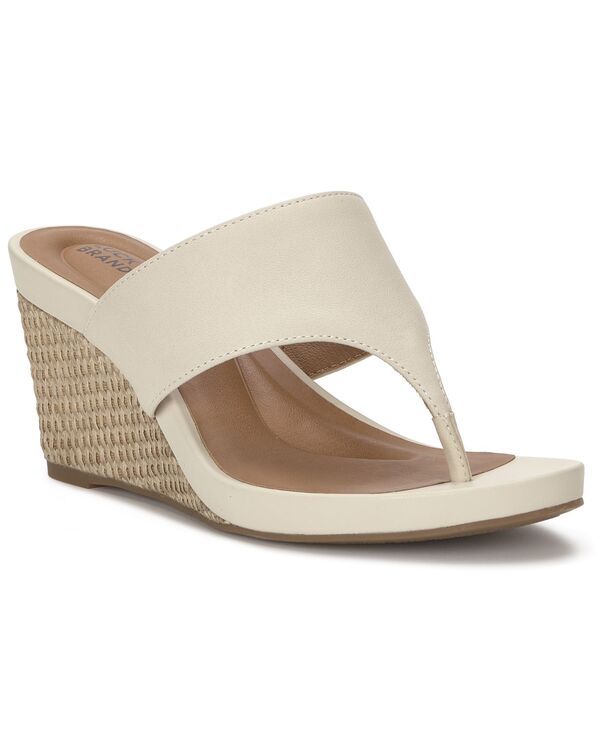 ラッキーブランド レディース シューズ サンダル プラットフォーム Lucky Brand Womens Libbie Thong Platform Wedge Sandals TuskWhite S
