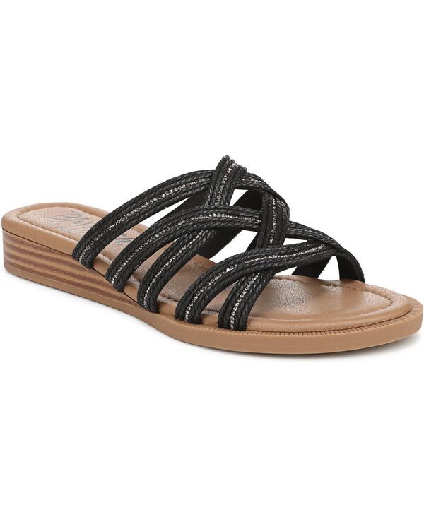 ブローフィッシュマリブ レディース シューズ サンダル Blowfish Malibu Womens Addison 2 Slide Sandals Black Faux Leather ブラック