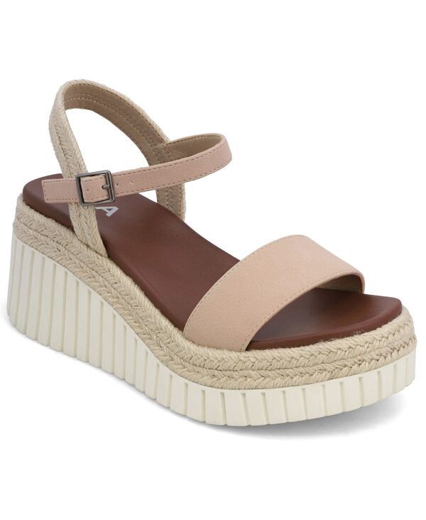 ミア レディース シューズ サンダル プラットフォーム MIA Womens Yanis Platform Wedge Sandals Blush ブラッシュ