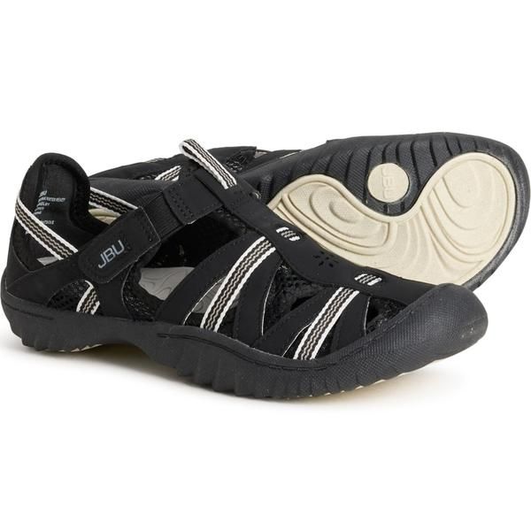 ジャンブ レディース シューズ サンダル JBU BY JAMBU Regional WaterReady Sport Sandals For Women Black White ホワイト