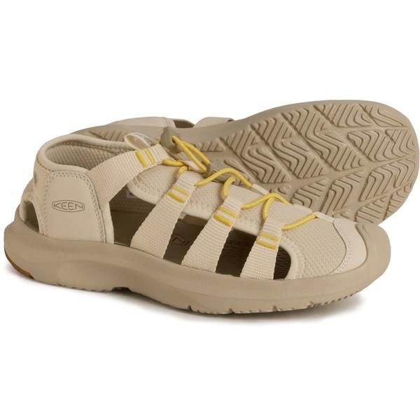 キーン レディース シューズ サンダル Keen Seanik H2 Sportsandals For Women BirchCream Gold クリーム