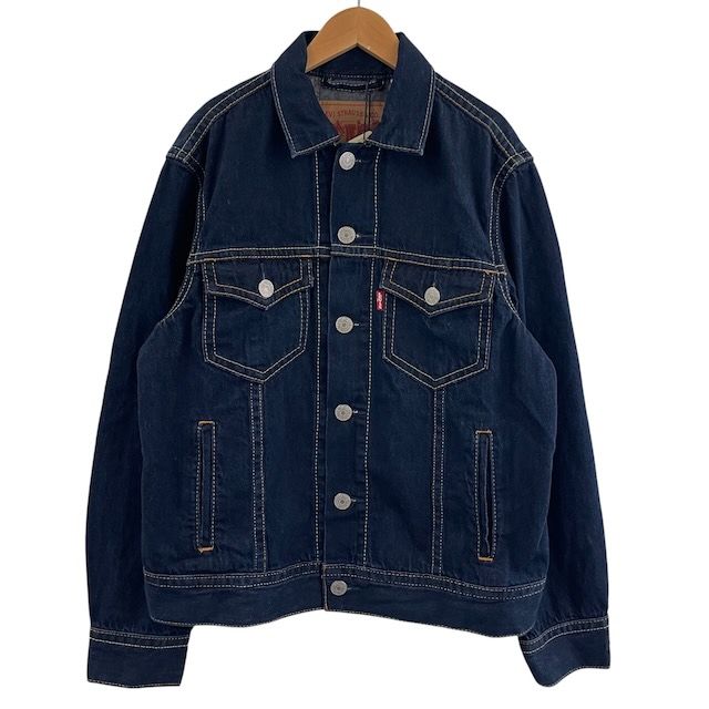 リーバイスプレミアム Levis PReMIUM TYPE1 デニムジャケット アウター タグ付き ネイビー M メンズ