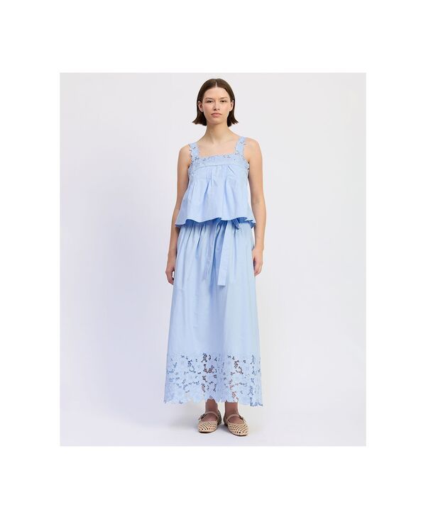 エン セゾン レディース ボトムスカート マキシ En Saison Womens Lucy Maxi Skirt Light Blue ブルー