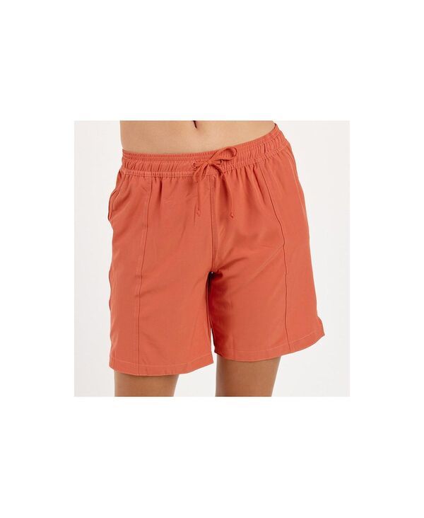 カリプサ レディース 水着 ボトムスのみ ショートパンツ Calypsa Womens Chlorine Resistant 7 Board Shorts Rust ラスト
