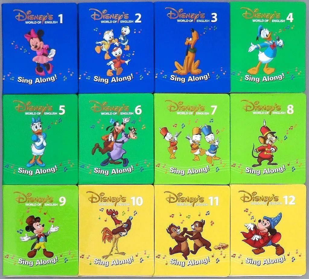 【中古】その他DVD Disney’s World of English Sing Along! 全12巻セット