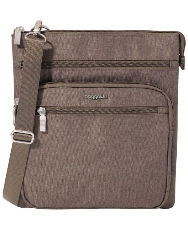 バッガリーニ レディース バッグ Baggallini Out And About Small Crossbody Handbag Dark Umber Heritage