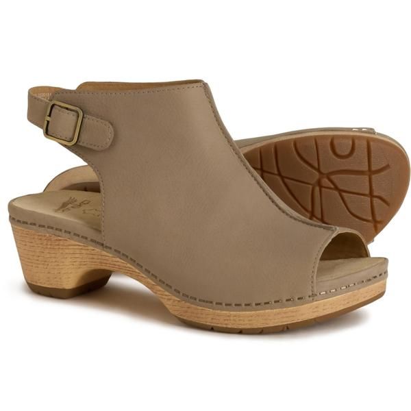 ダンスコ レディース シューズ サンダル Dansko Lizzy Peep Toe Sandals Nubuck For Women Taupe トープ 14,785円