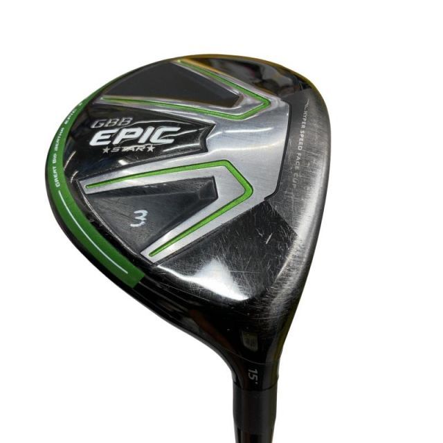 【中古】 キャロウェイ GBB EPIC STAR 3W フェアウェイウッド FW Speeder EVOLUTION for GBB (フレックスS) メンズ 男性用 右利き 右用 Dランク ゴルフクラブ