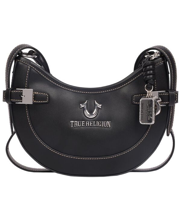 トゥルーレリジョン レディース バッグ レザー フェイクレザー True Religion Blake Smooth PU Belted Hobo Bag Women s Faux Leather S