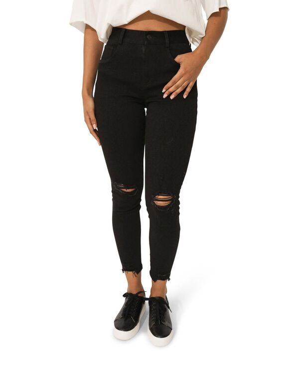 ベルアンドブルーム レディース ボトムス デニムパンツ ジーンズ Belle Bloom Womenskinny Dip Jeans Black ブラック