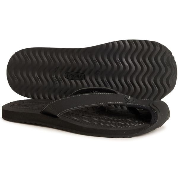 キーン レディース シューズ サンダル Keen Barbados TG FlipFlops For Women BlackSteel Grey ブラック