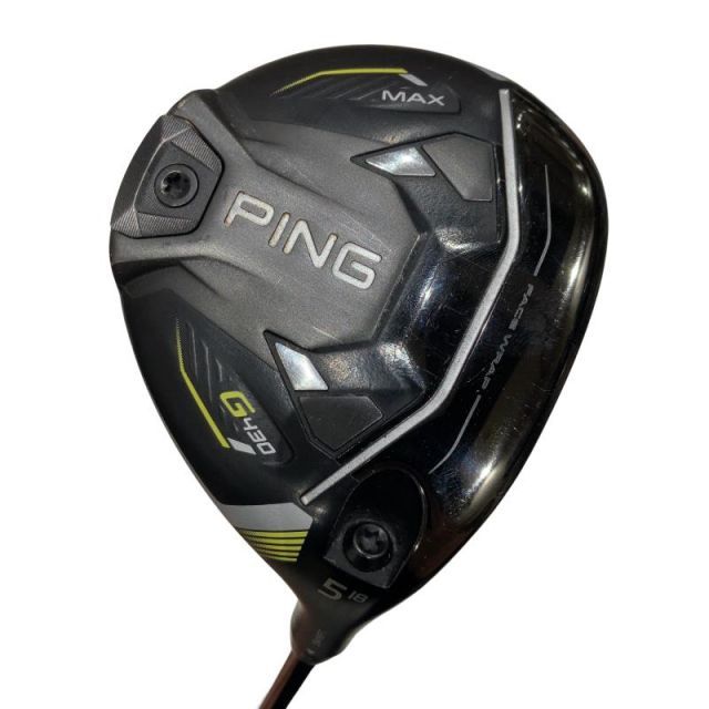 【中古】 ピン G430 MAX 5W フェアウェイウッド FW ALTA J CB BLACK(FW) (フレックスSR) メンズ 男性用 右利き 右用 Cランク ゴルフクラブ