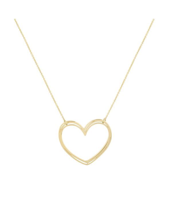 ザ・ラブリー レディース アクセサリー ネックレス・チョーカー・ペンダントトップ レース The Lovery Open Heart Necklace Gold ゴールド