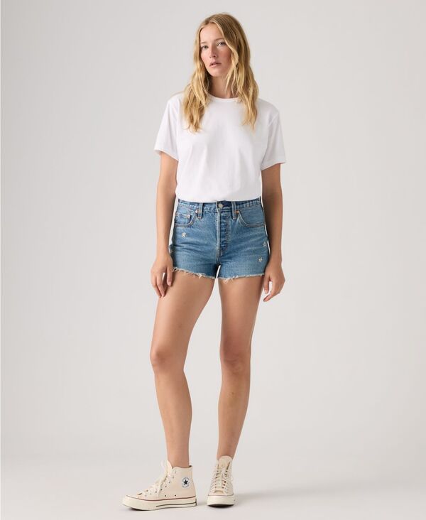 リーバイス レディース ボトムス ハーフパンツ・ショーツ ショートパンツ Levis 501 Original Fit High Rise Womenshorts Bee In The Bonnet