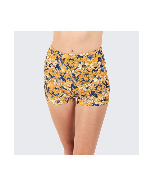 カリプサ レディース 水着 ボトムスのみ プラスサイズ ショートパンツ Calypsa Plusize Chlorine Resistant High Waisted Swim Shorts Tang