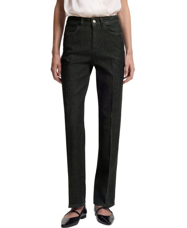 ヒューゴボス レディース ボトムス デニムパンツ ジーンズ Hugo Boss by WomenslimFit Stretch Denim Jeans Charcoal チャコール