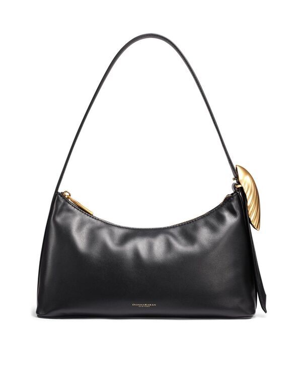 ダナ キャラン ニューヨーク レディース バッグ ジョーゼット Donna Karanew York Georgette Medium Shoulder Bag BlackGold ブラック 31,720円