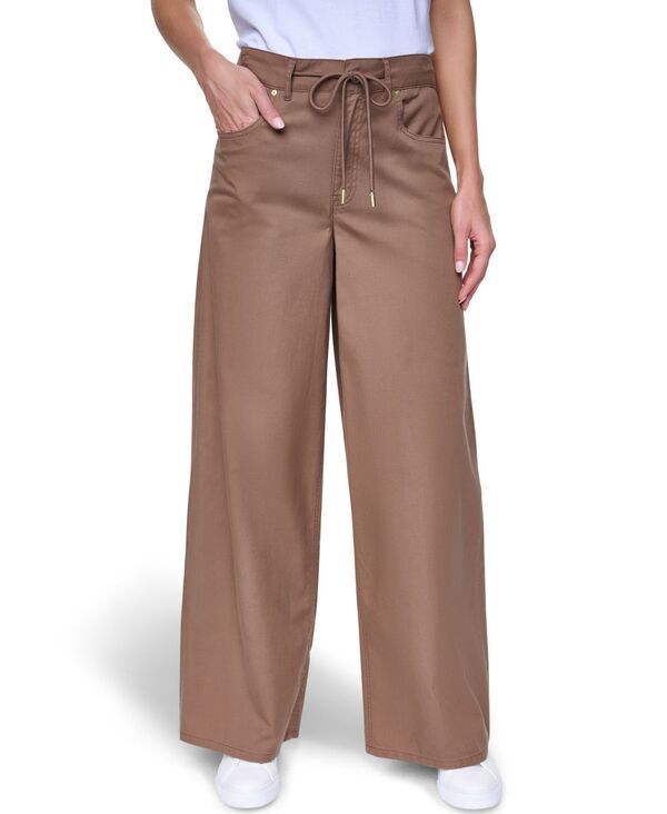 ナウティカ レディース ボトムス カジュアルパンツ コットン Nautica Womens CottonBlendrawstring RelaxedFit Pants Barley