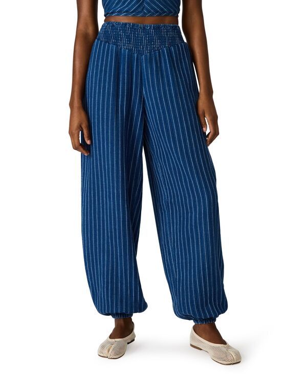 スティーブ マデン レディース ボトムス カジュアルパンツ Steve Madden Womens MidRise PullOn Pants Mixed Indigo インディゴ 20,506円