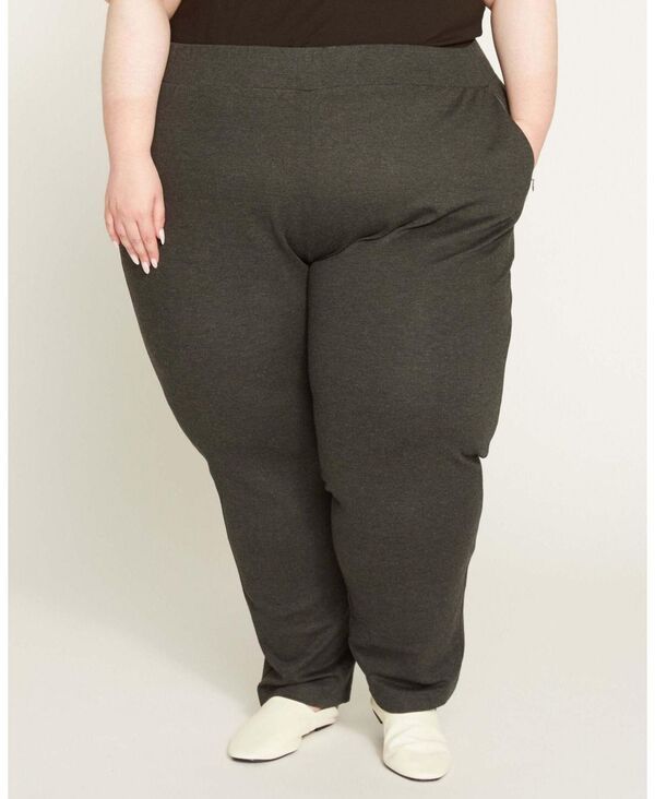 ユニバーサル スタンダード レディース ボトムス カジュアルパンツ プラスサイズ Universal Standard Plusize Smart Signature Ponte Pantslate