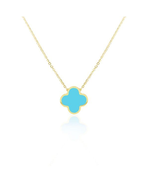 ザ・ラブリー レディース アクセサリー ネックレス・チョーカー・ペンダントトップ レース The Lovery Extra Large Turquoise Single Clover Necklace 130,400円