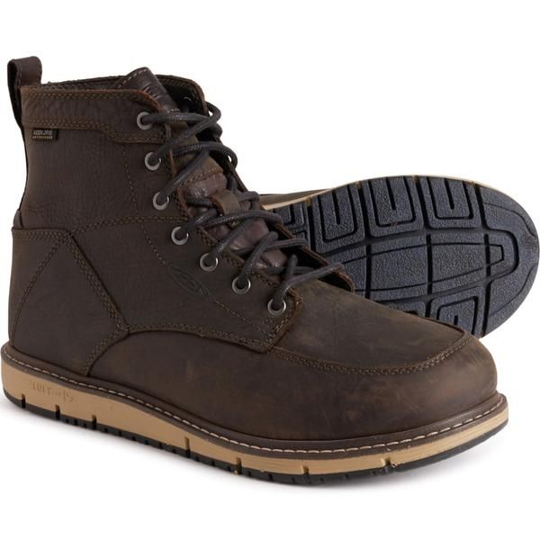 キーン メンズ シューズ ブーツ・レインブーツ レザー Keen San Jose 6 Work Boots Waterproof Leather Aluminum Toe For Men Casca