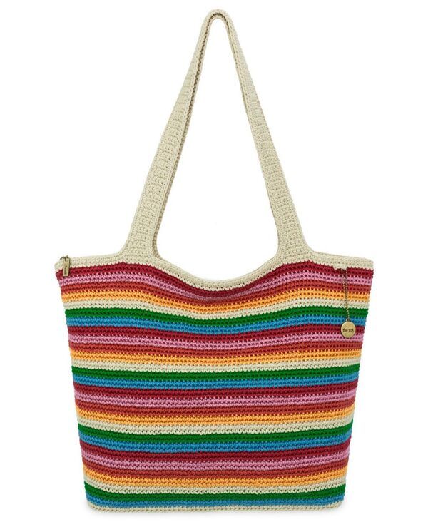 ザサック レディース バッグ The Sak Sola Carryall ExtraLarge Tote Handbag Rainbow Stripe ストライプ