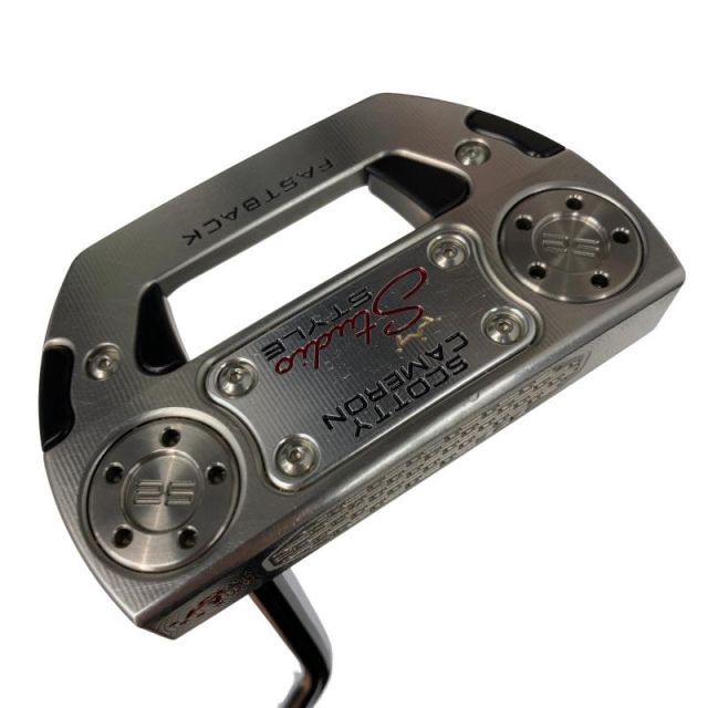 【中古】 タイトリスト SCOTTY CAMERON STUDIO STYLE FASTBACK LONG(2025) 38インチ パター PT スチール (フレックスその他) メンズ 男性用 右利き 右用 Cランク ゴルフクラブ
