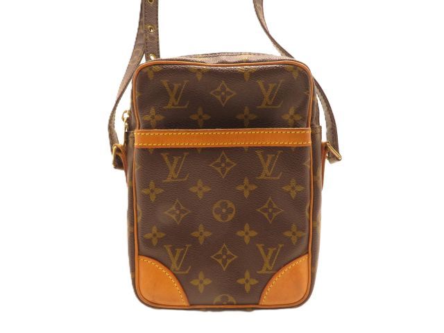 LOUIS VUITTON ルイ・ヴィトン バッグ ダヌーブ モノグラム M45266 ショルダーバッグ モノグラムキャンバス ブラウン レディース【中古】431