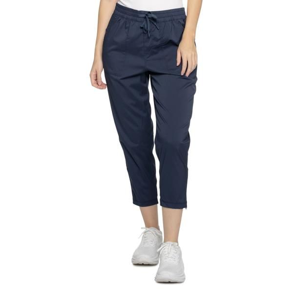 エディー バウアー レディース ボトムス カジュアルパンツ キャップ Eddie Bauer Lake Town Capris Navy Blazer ネイビー