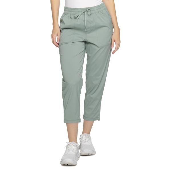 エディー バウアー レディース ボトムス カジュアルパンツ キャップ Eddie Bauer Lake Town Capris Chinois Green グリーン