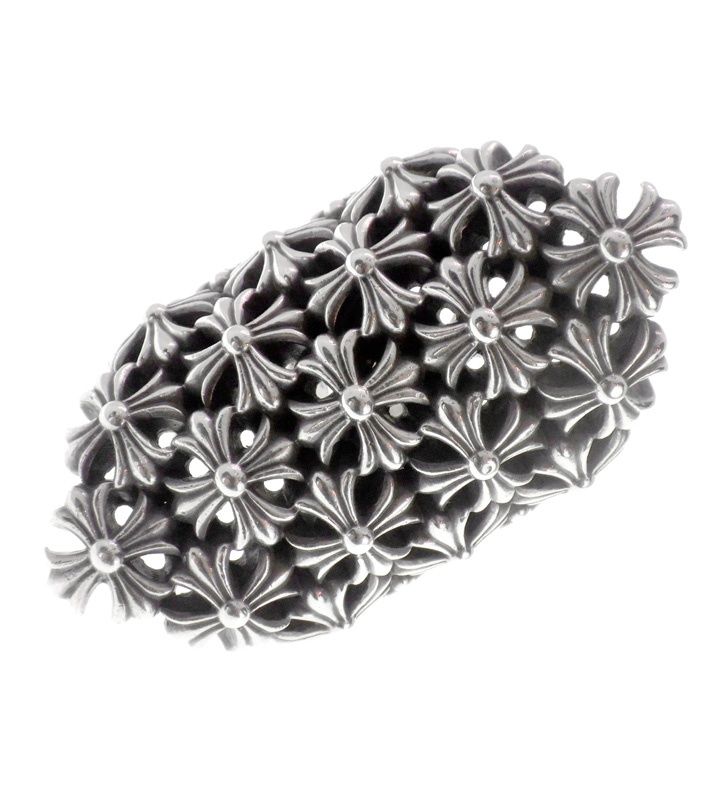クロムハーツ CHROME HEARTS 【 CHAIN MAILLE RING SML PLUS