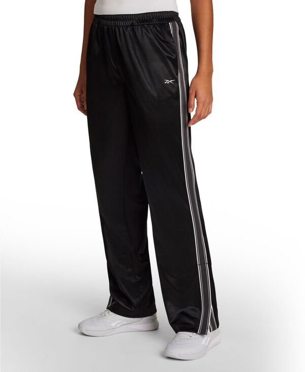 リーボック レディース ボトムス カジュアルパンツ レギュラーフィット Reebok Womens Tunnel Regular Fit PullOn Pants Black ブラック