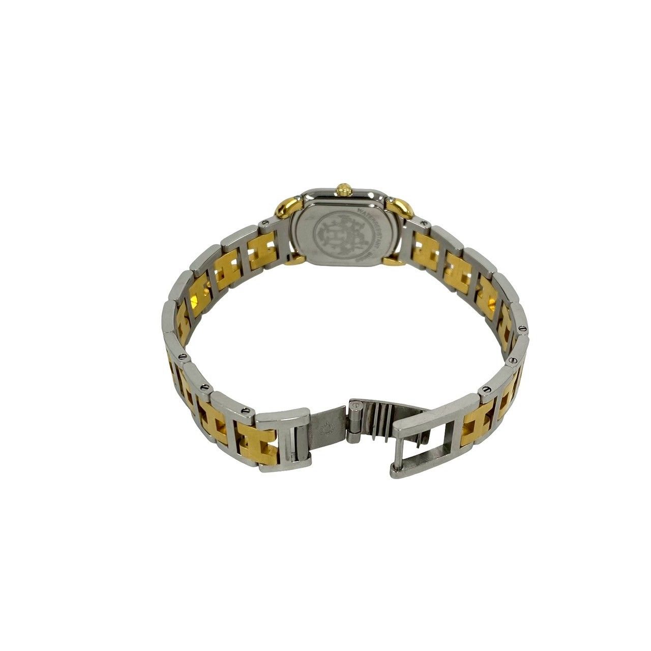 稼働品 極 美品 HERMES エルメス ヴィンテージ ラリー ステンレス GP