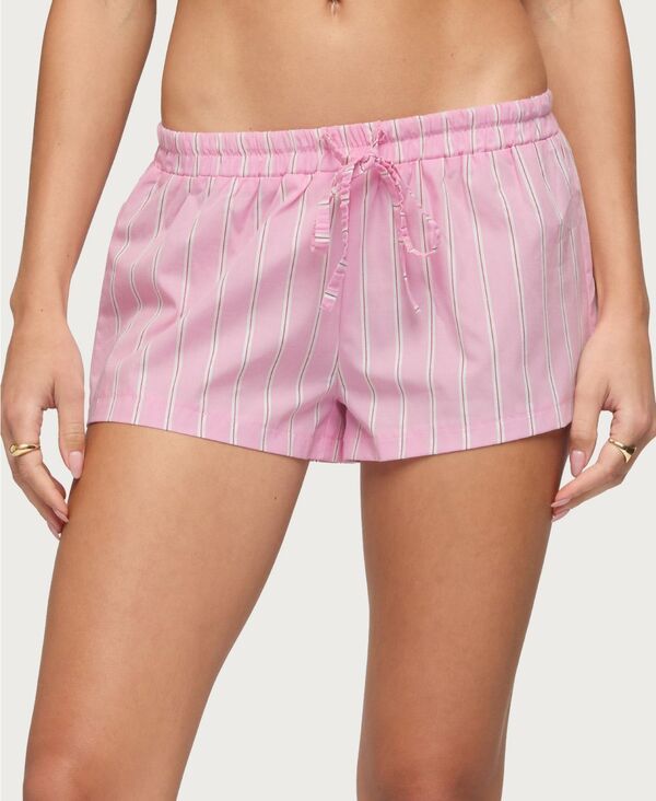 アディクテッド レディース ボトムス ハーフパンツ・ショーツ ショートパンツ Edikted Womens Carmella Striped Shorts Pink ピンク