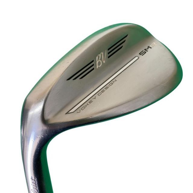 【中古】 タイトリスト VOKEY SPIN MILLED SM9 ツアークロム 58°/14°K レフティ ウェッジ WG 純正特注シャフト (フレックスその他) メンズ 男性用 左利き レフティ 左用 Dランク ゴルフクラブ