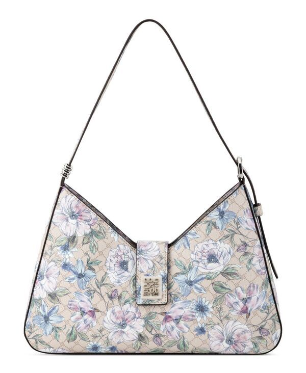 ナインウェスト レディース バッグ Nine West Womens Kallin Shoulder Bag Floralogo