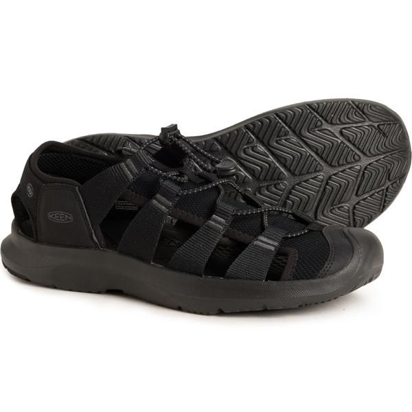 キーン メンズ シューズ サンダル Keen Seanik H2 Sportsandals For Men BlackMagnet ブラック
