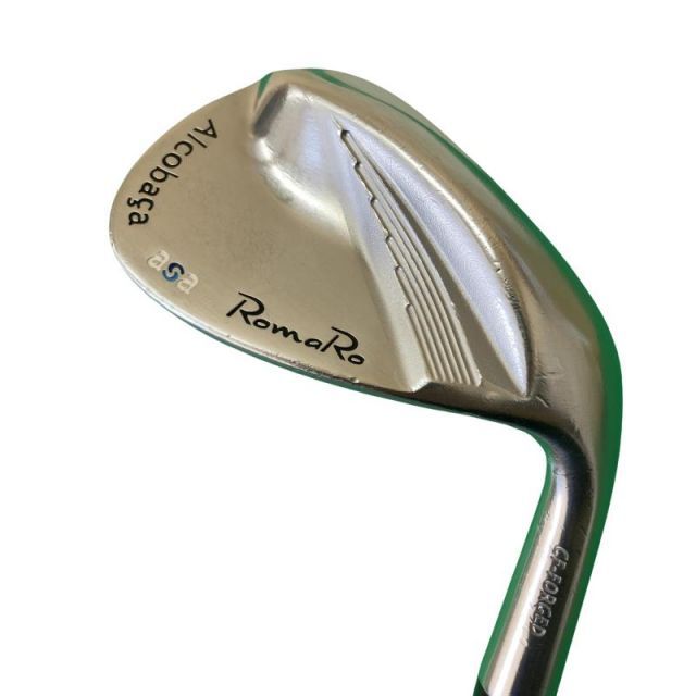 【中古】 RomaRo RomaRo Alcobaca asa 48° ウェッジ WG 純正特注シャフト (フレックスS) メンズ 男性用 右利き 右用 Cランク ゴルフクラブ