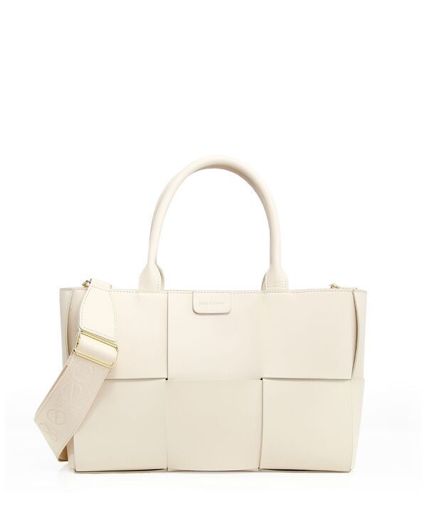 ベルアンドブルーム レディース バッグ Belle Bloom Long Way Home Woven Tote Cream クリーム