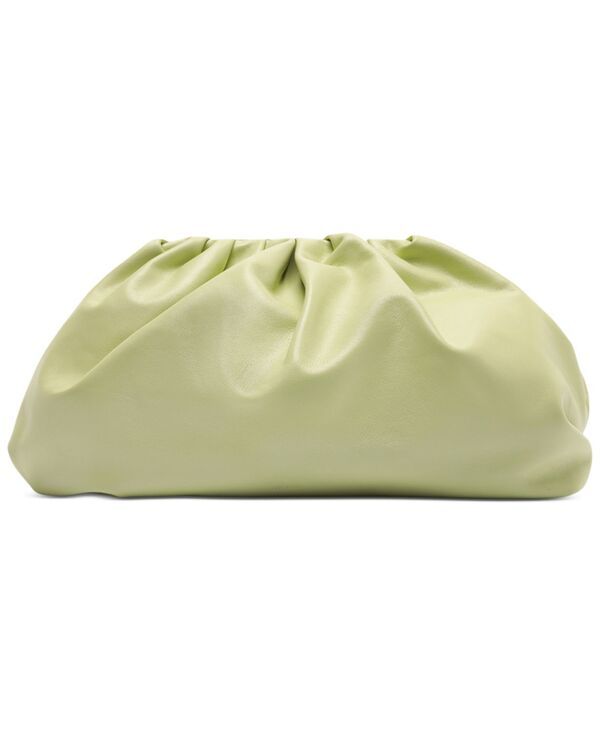 アレッツォ レディース バッグ レザー Arezzo Elizabeth Medium Leather Snap Button Handbag Mint Green グリーン