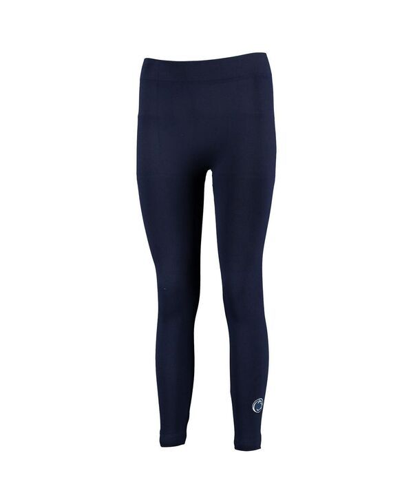 ズーザッツ レディース ボトムス レギンス フリース ZooZatz Womens Navy Penn State Nittany Lions Fleece Leggings Navy ネイビー