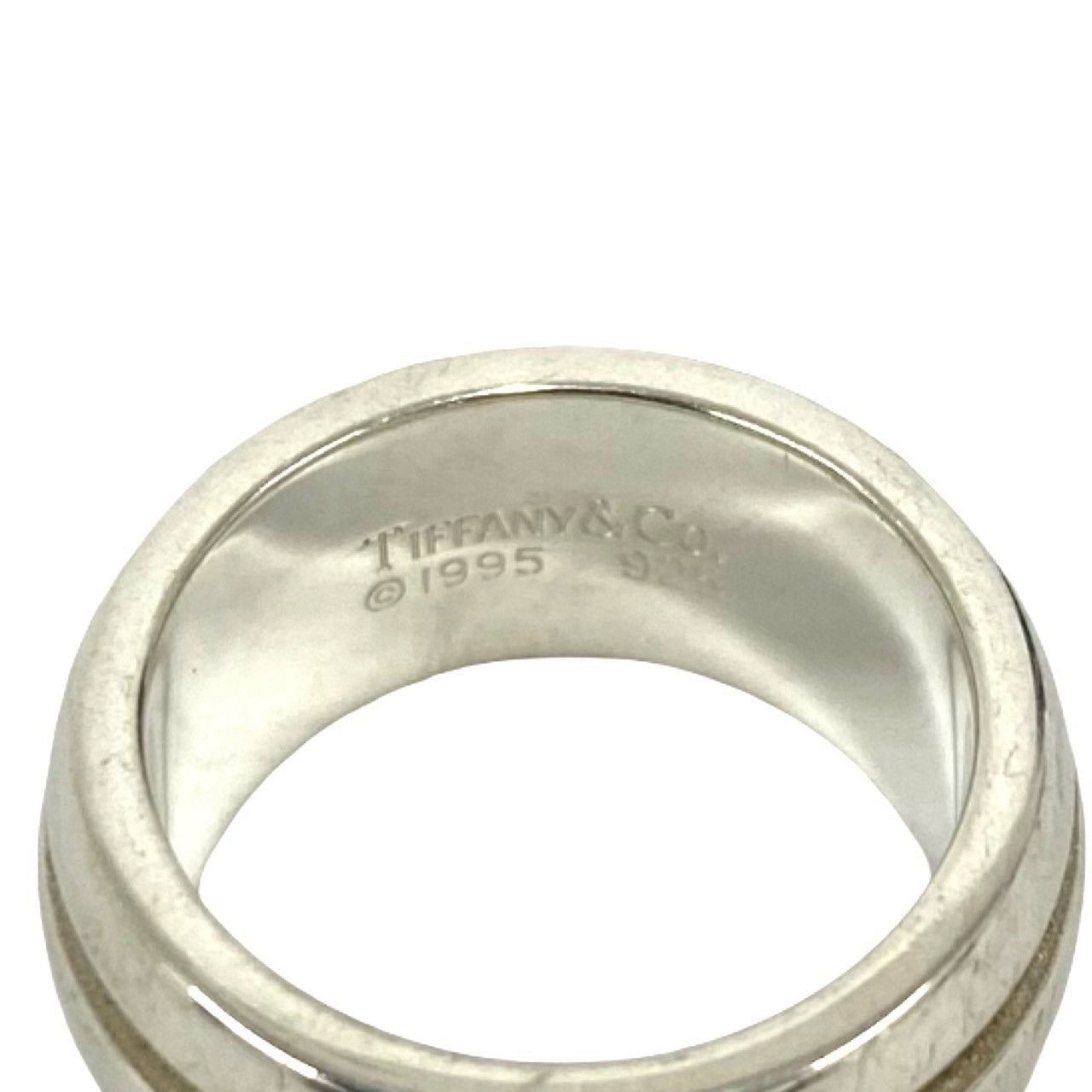 123 ティファニー バングル グルーブド ストライプ ダブル シルバー 925 極 美品 TIFFANY&Co. ティファニー ヴィンテージ グルーブド ダブル